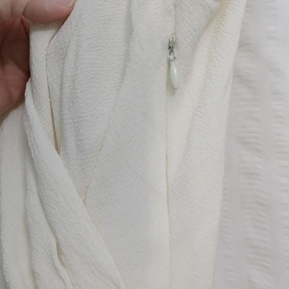 Cache Cream Draped Dress - Picture 4 of 6